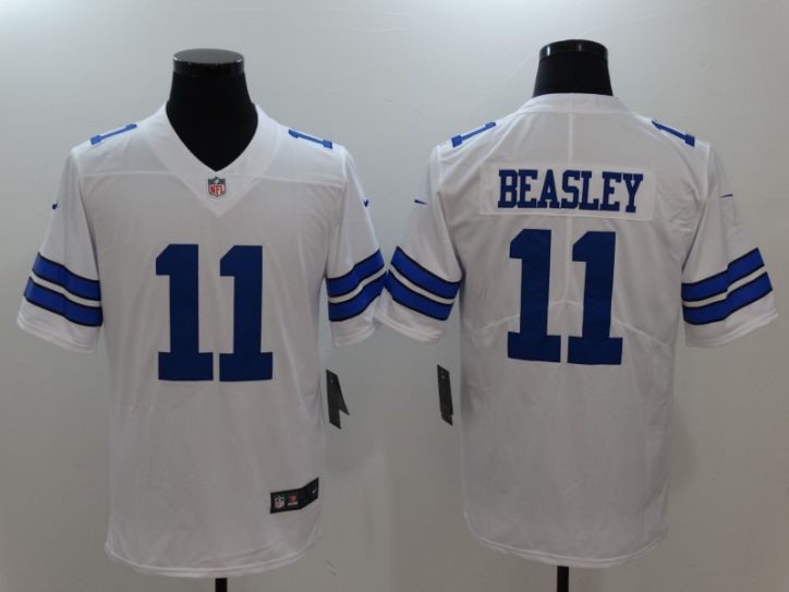 Men Dallas cowboys 11 Beasley White Nike Vapor Untouchable Limited NFL Jerseys